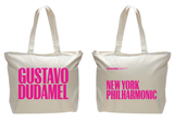 Tote Bag (Beige with logos)